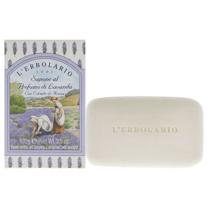Lavender Perfumed Soap by LErbolario for Unisex 3.5 oz Soap